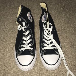 Black High Tops Comverse